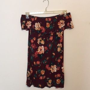 Off the Shoulders Floral dress